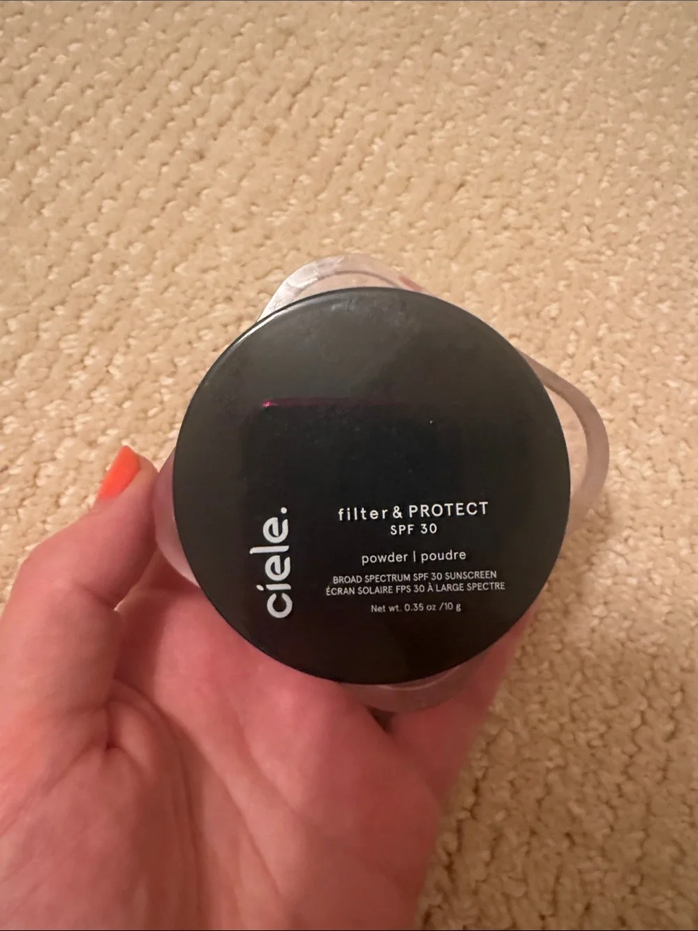 ciele Filter & Protect SPF 30 Powder - Black Compact